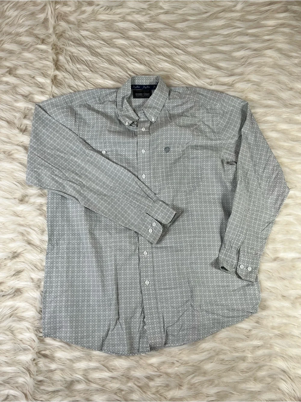 Wrangler George Strait Western Shirt Men's L - Picture 1 of 7